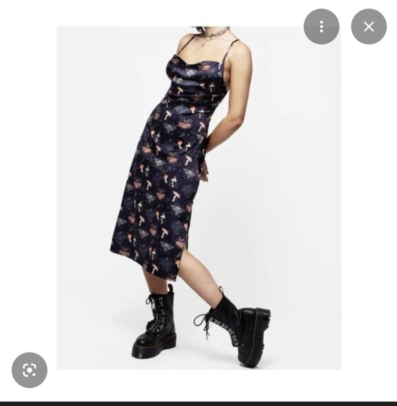 Disturbia Medeina Cowl Slip Midi Dress - Picture 5 of 5